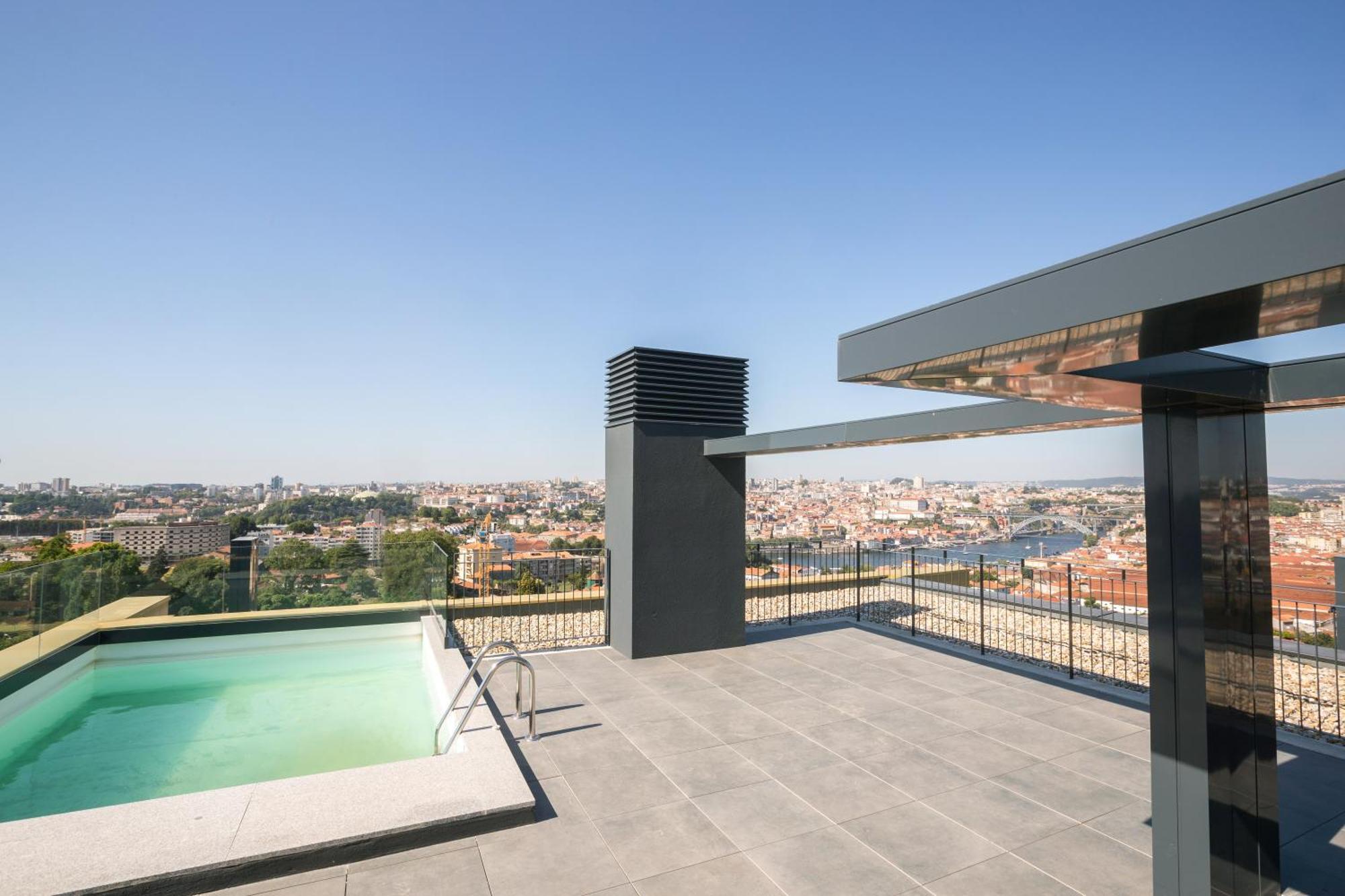 Brand New Luxurious Ap T2 - Amazing View- With Garage Daire Vila Nova de Gaia Dış mekan fotoğraf